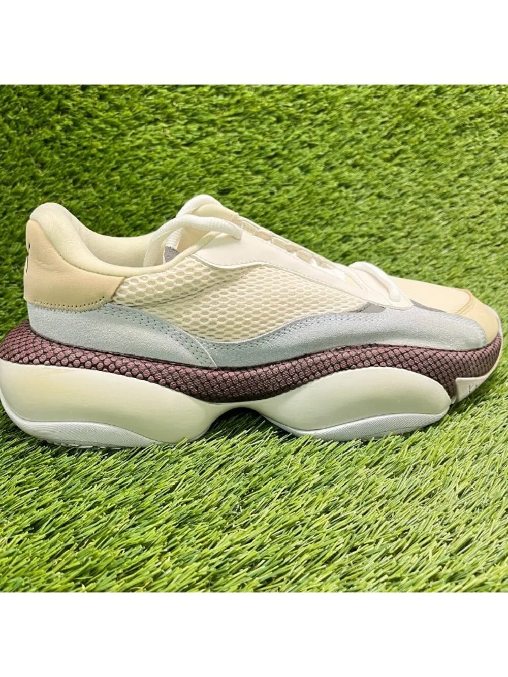 Puma Alteration Blitz Mens Size 8.5 Cream Ivory Athletic Walking Shoes Sneakers